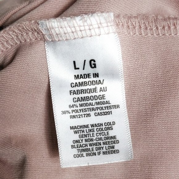 Aeropostale • Solid Mauve Peplum Tank - Picture 6 of 6